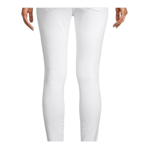 MADEWELL 10” High Rise White Skinny Jeans Size 23 inseam 29” - Picture 2 of 6